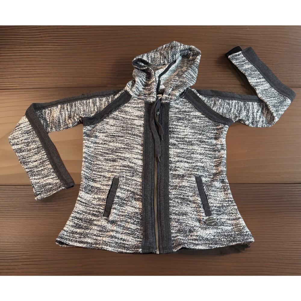 Harley Davidson Women XS‎ Embroidered Full-Zip Gray Hoodie Biker - Picture 2 of 16